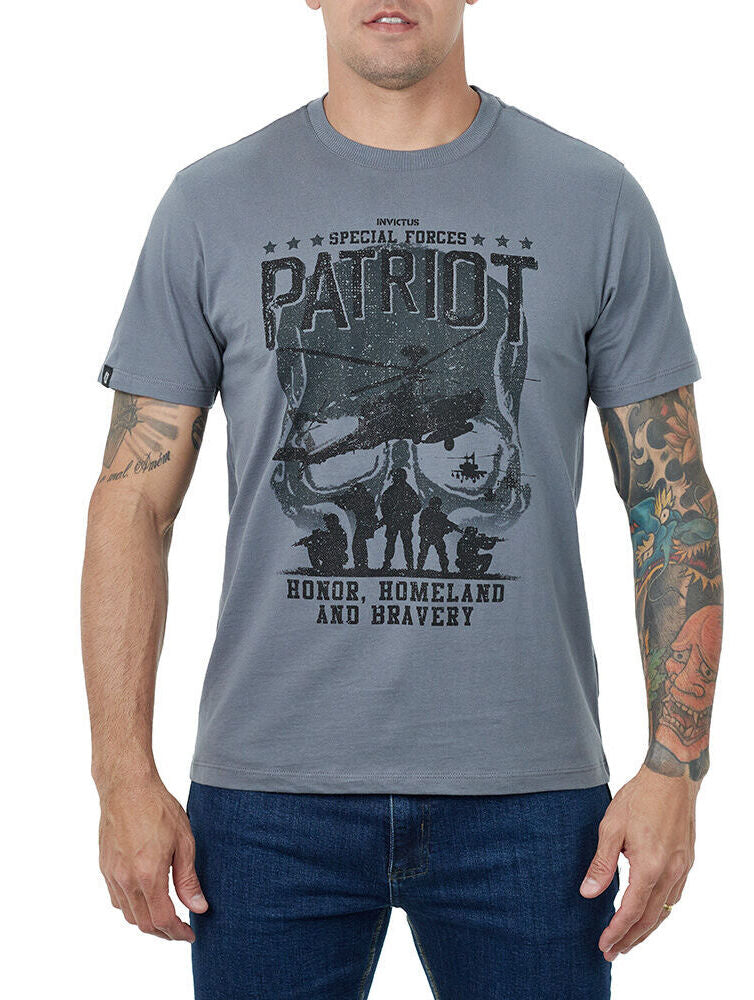 Camiseta Concept Special Forces - Cinza