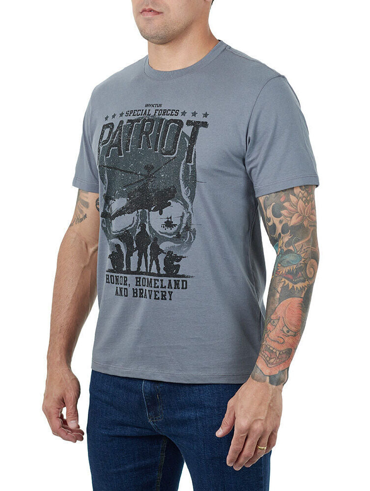 Camiseta Concept Special Forces - Cinza
