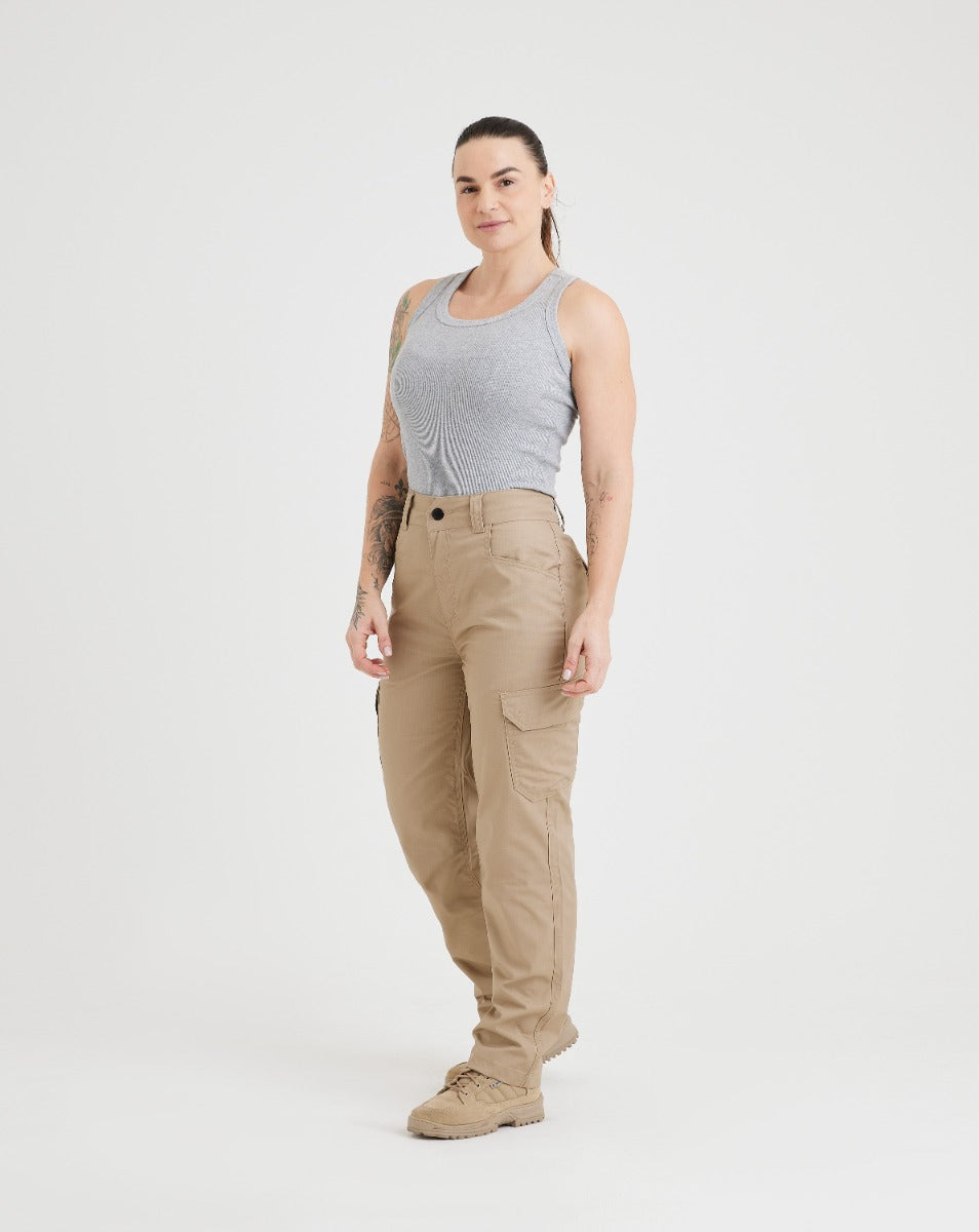 Calça Tática Feminina Bravery 2.0 - Caqui