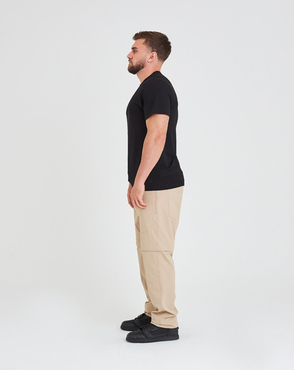 CALÇA CONVERSÍVEL COMMUTER - CAQUI