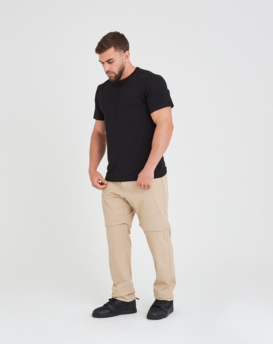 CALÇA CONVERSÍVEL COMMUTER - CAQUI