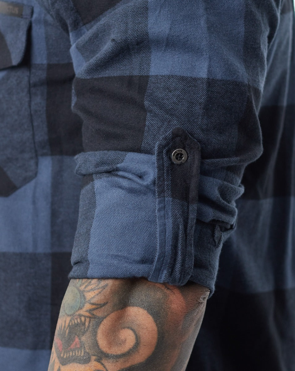 Camisa Lumberjack Flanela - Grid Azul