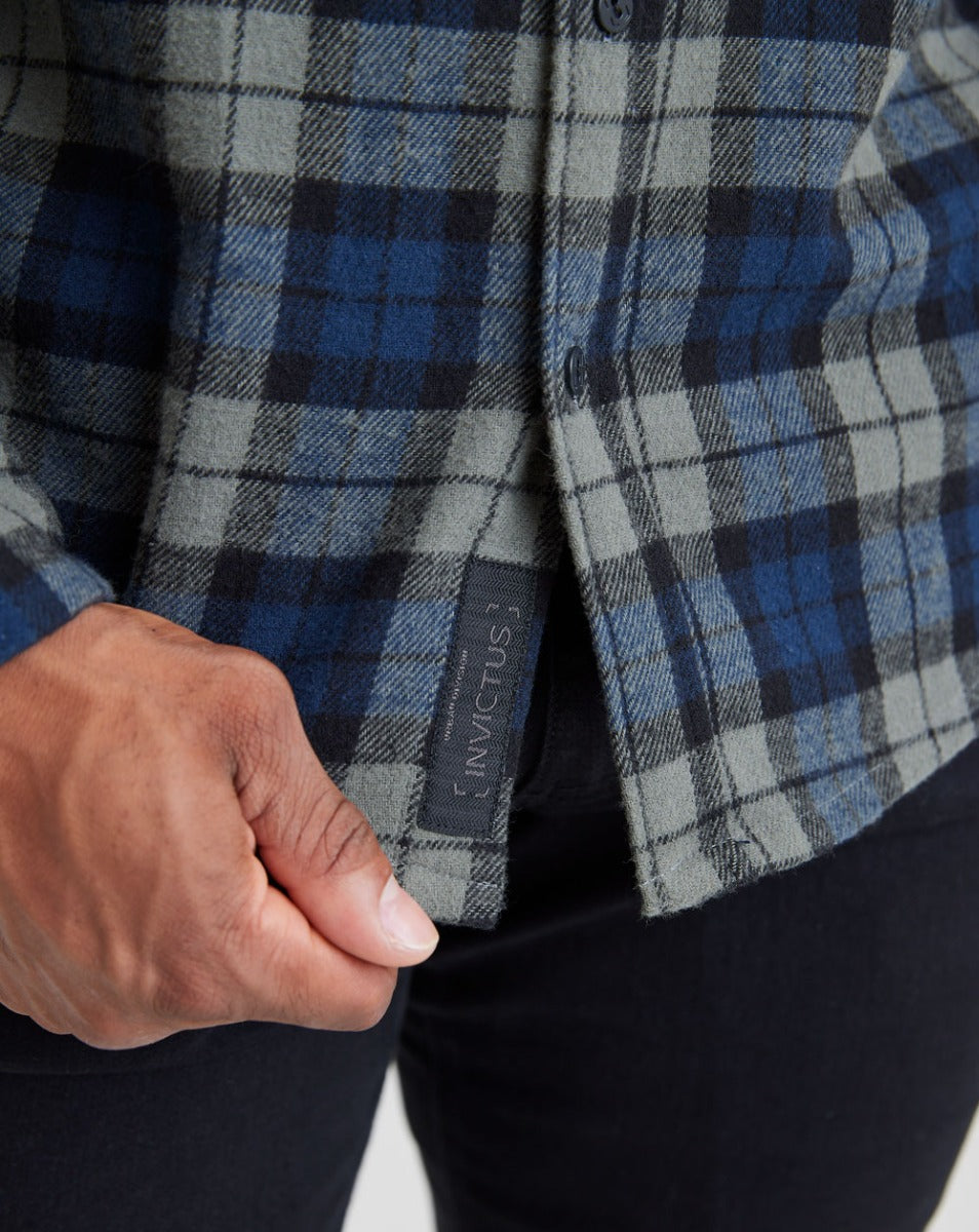 Camisa de flanela xadrez Lumberjack QAP - Verde