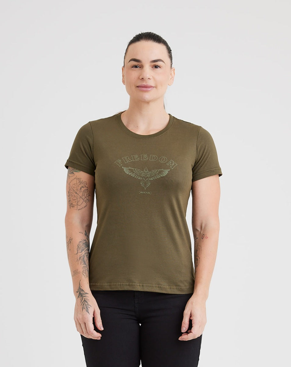 Camiseta Concept Feminina Freedom - Verde