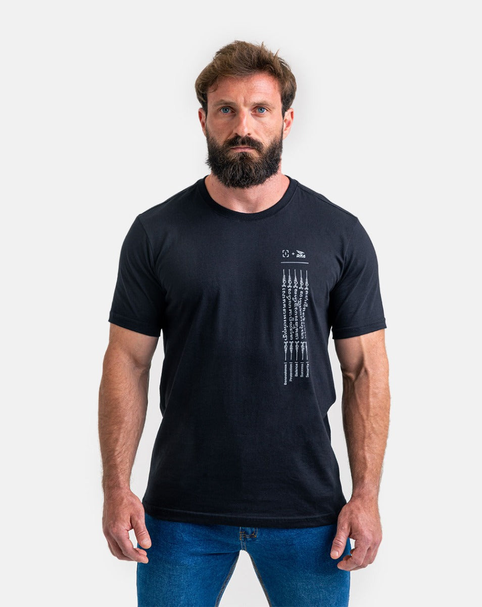 Camiseta Concept Thailand - Preta