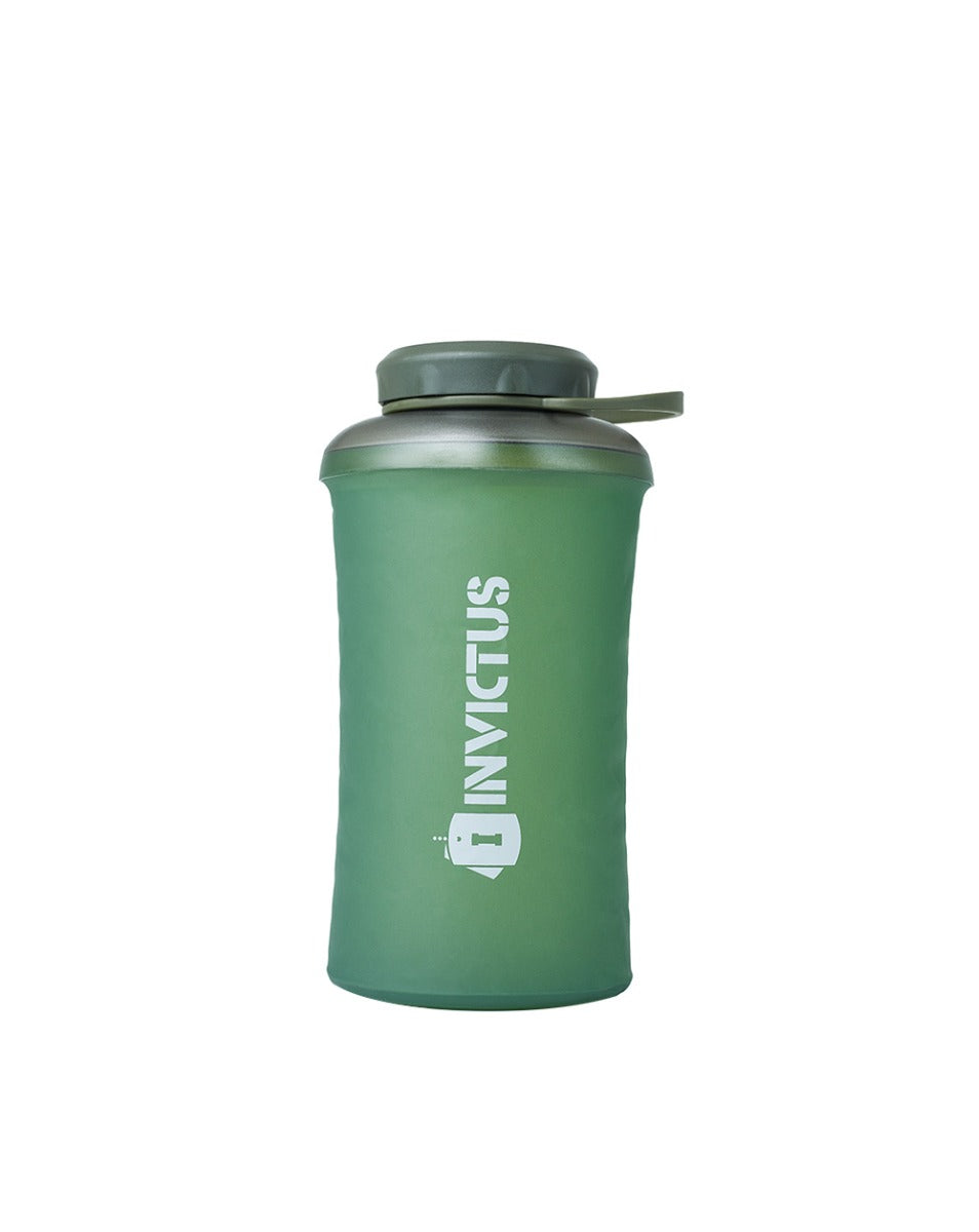 GARRAFA COLAPSÁVEL 1L WAVE -VERDE