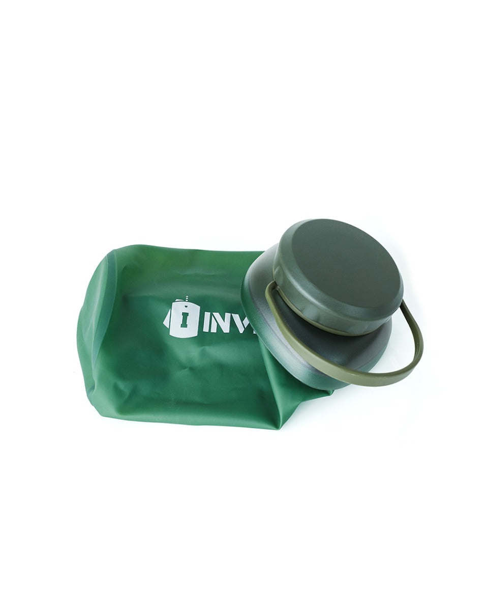 GARRAFA COLAPSÁVEL 1L WAVE -VERDE