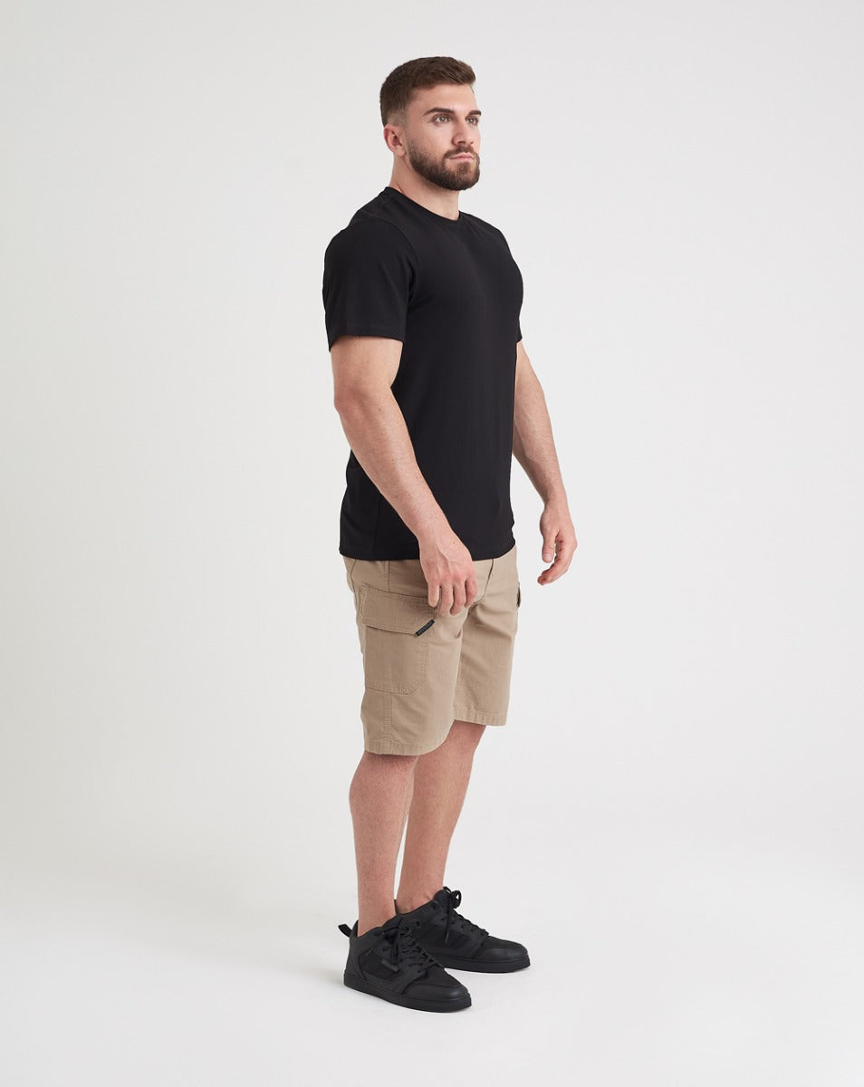 Bermuda Tática Motion Ripstop Elastano - Caqui