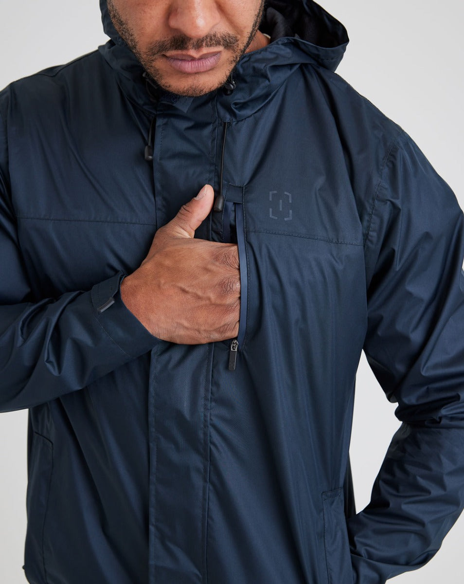 Jaqueta Parka Fusion - Azul Marinho