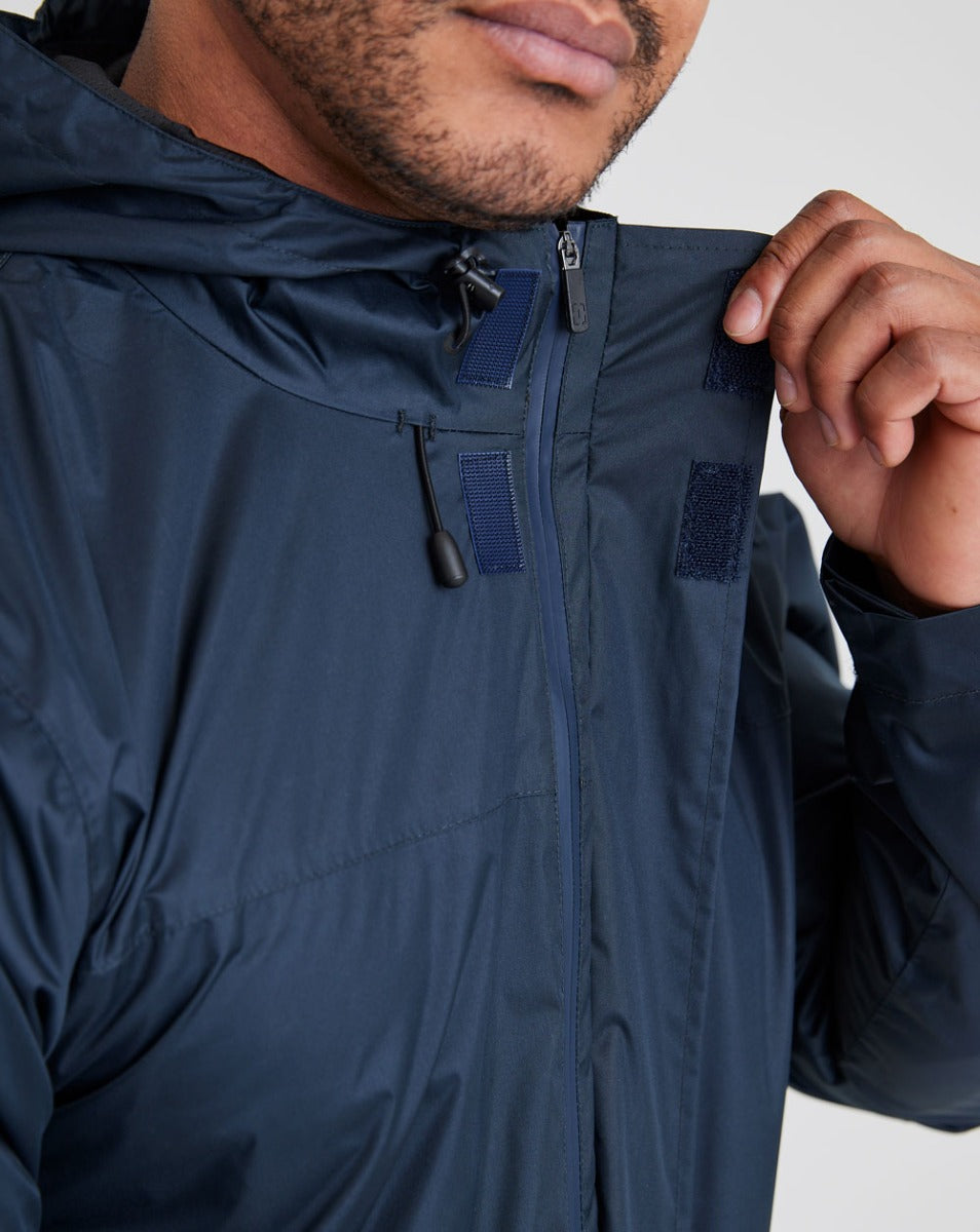 Jaqueta Parka Fusion - Azul Marinho