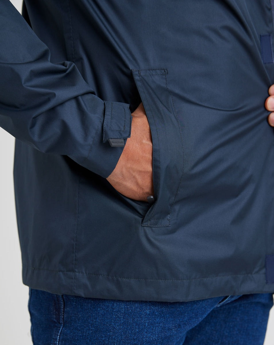 Jaqueta Parka Fusion - Azul Marinho