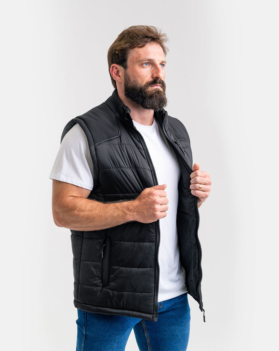 Jaqueta Puffer Warm - Preta