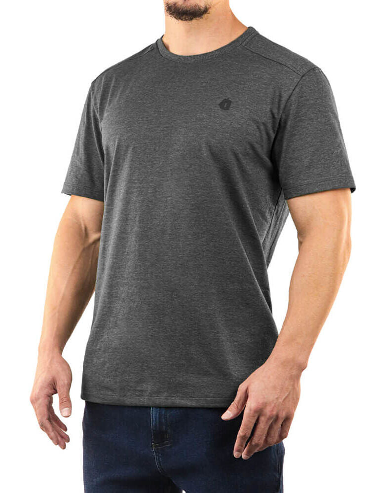 Camiseta Basic - Grafite Mescla
