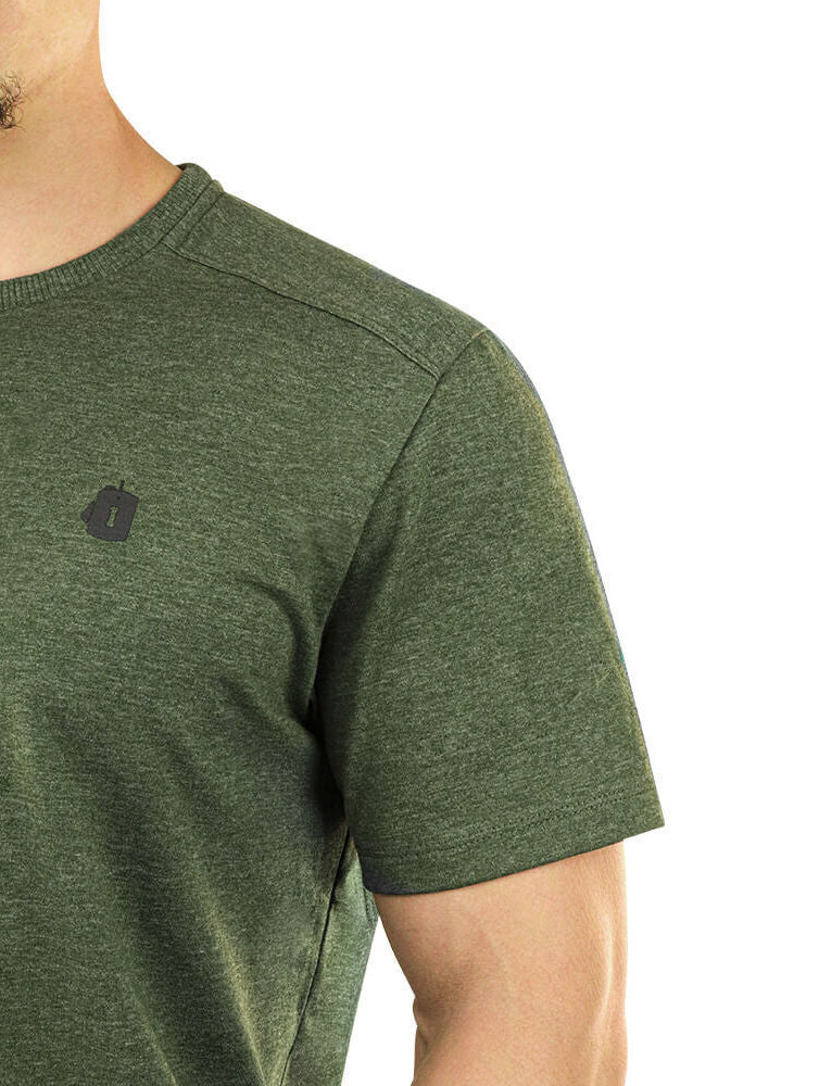Camiseta Basic - Verde Mescla
