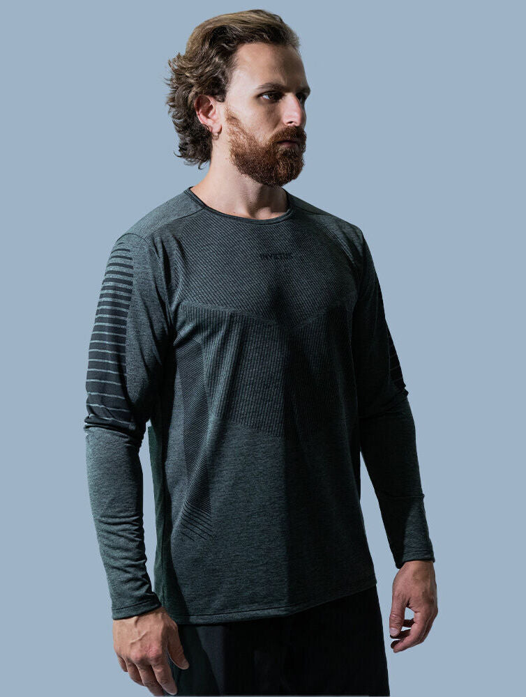 Camiseta Action Armored Manga Longa - Verde