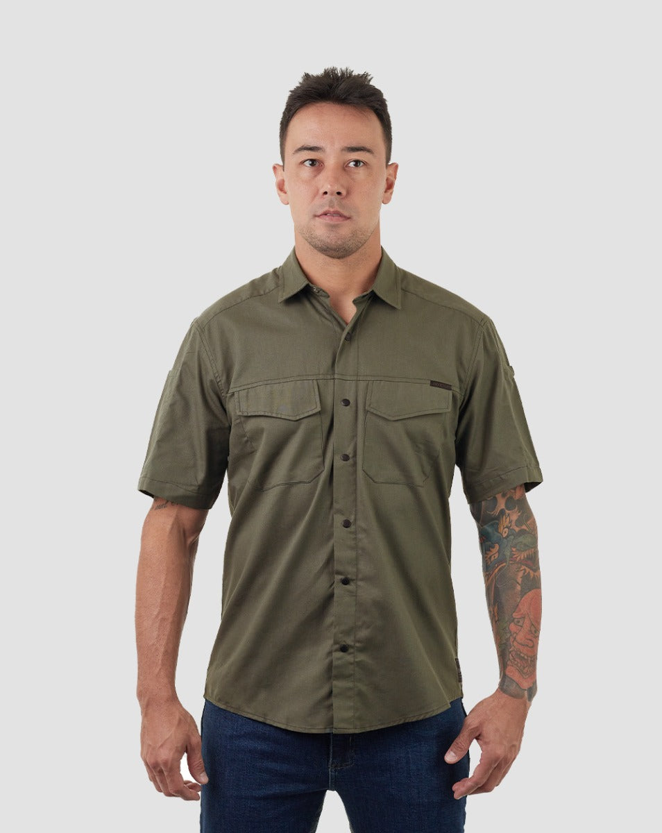 Camisa Alpha INVICTUS - Verde Forest