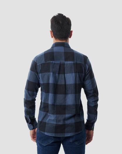 Camisa Lumberjack Flanela - Grid Azul