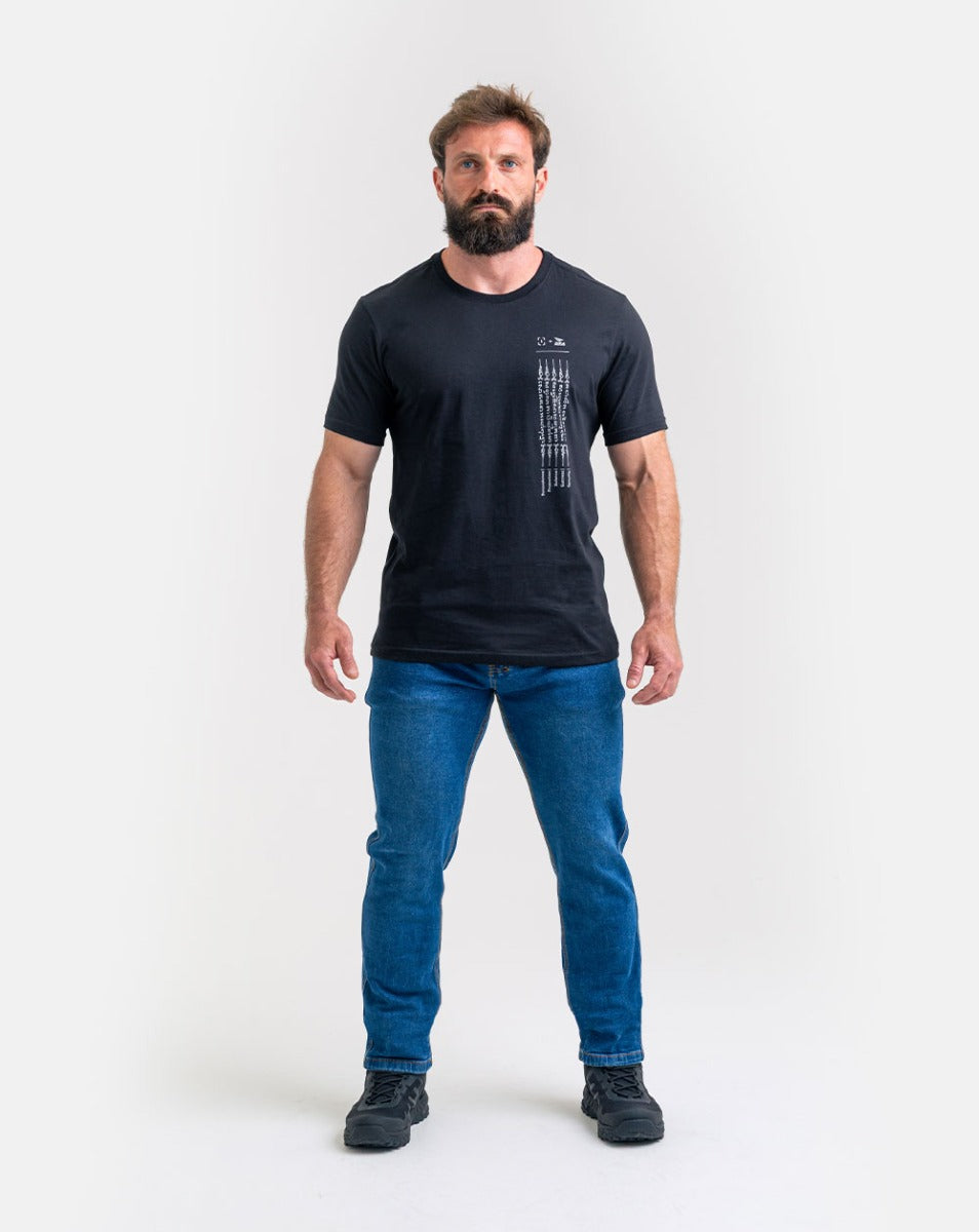 Camiseta Concept Thailand - Preta