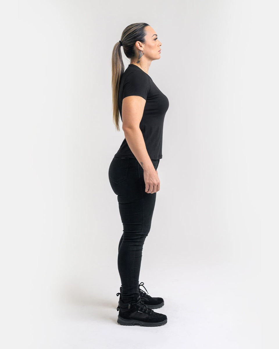Camiseta Walk Feminina - Preta