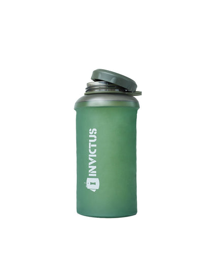 GARRAFA COLAPSÁVEL 1L WAVE -VERDE