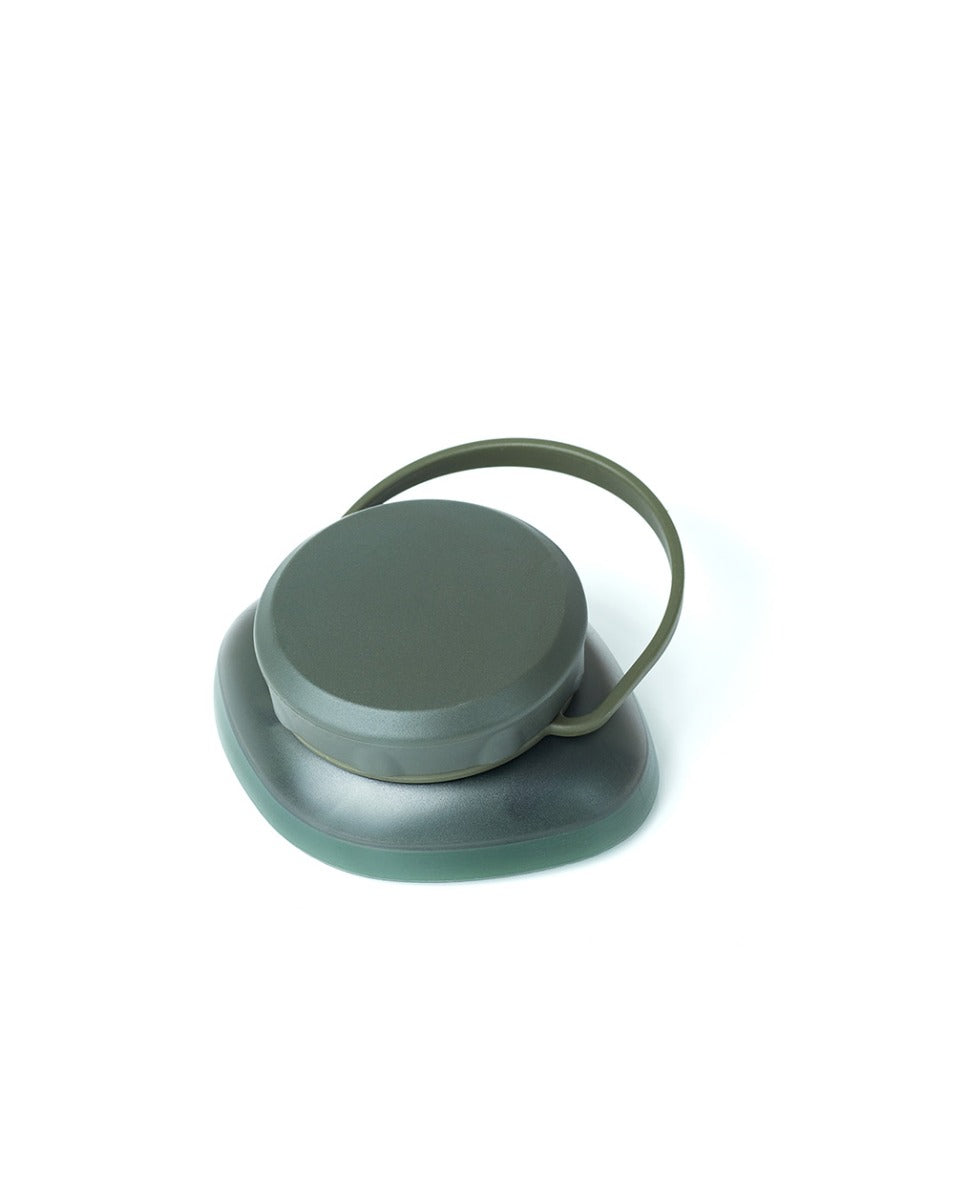 GARRAFA COLAPSÁVEL 1L WAVE -VERDE