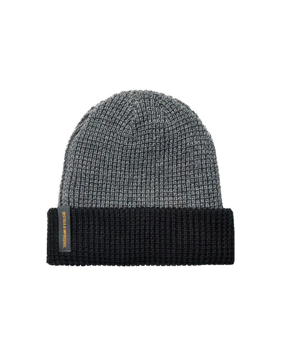 Gorro Alaska Double - Preto com Cinza