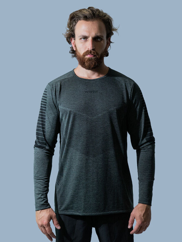 Camiseta Action Armored Manga Longa - Verde