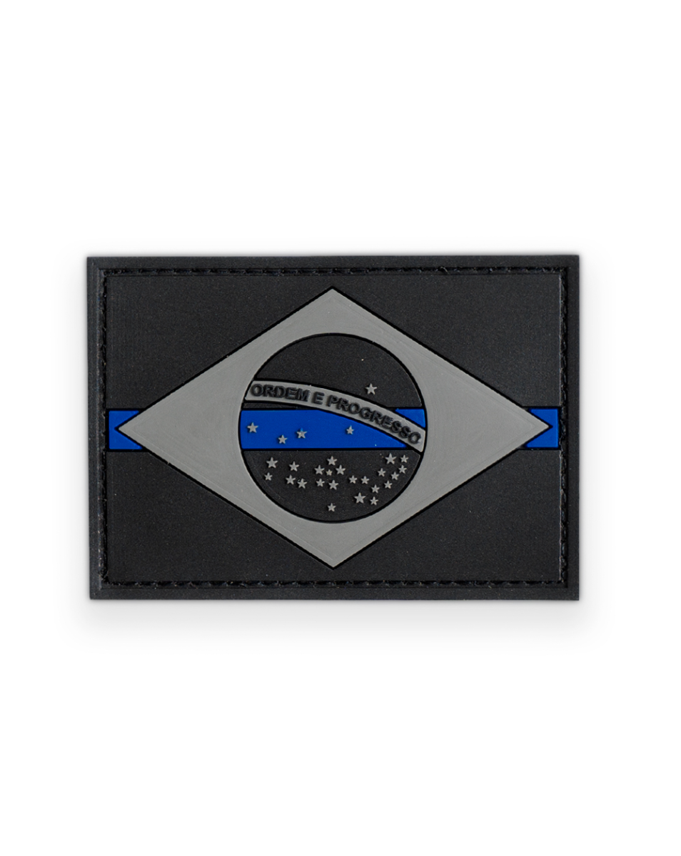 PATCH BANDEIRA DO BRASIL - AZUL