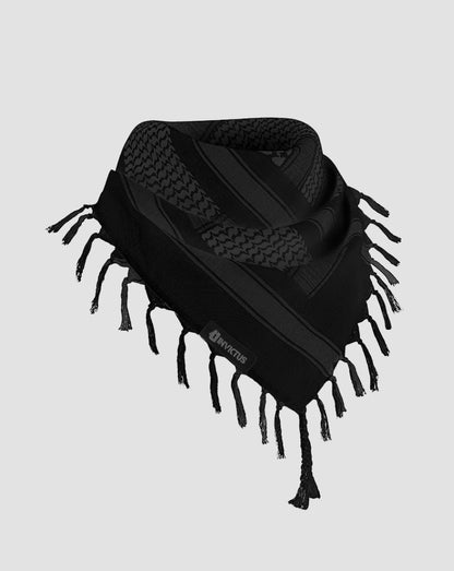 Shemagh Mirage Dune - Preto e Cinza